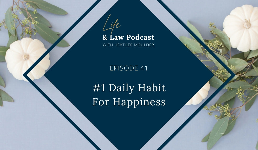#41: #1 Daily Habit For Happiness (Gratitude)