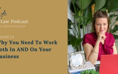 #53: Why You Need To Work In & On Your Business